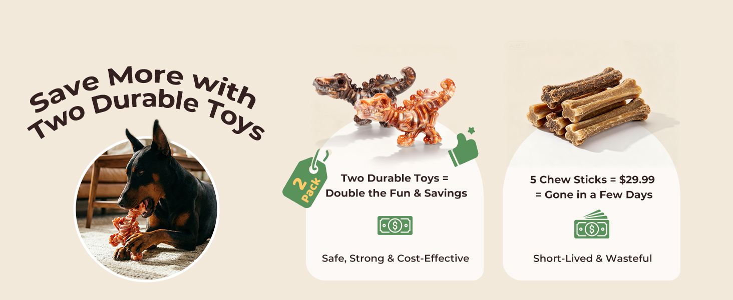 chew toys for aggressive chewers