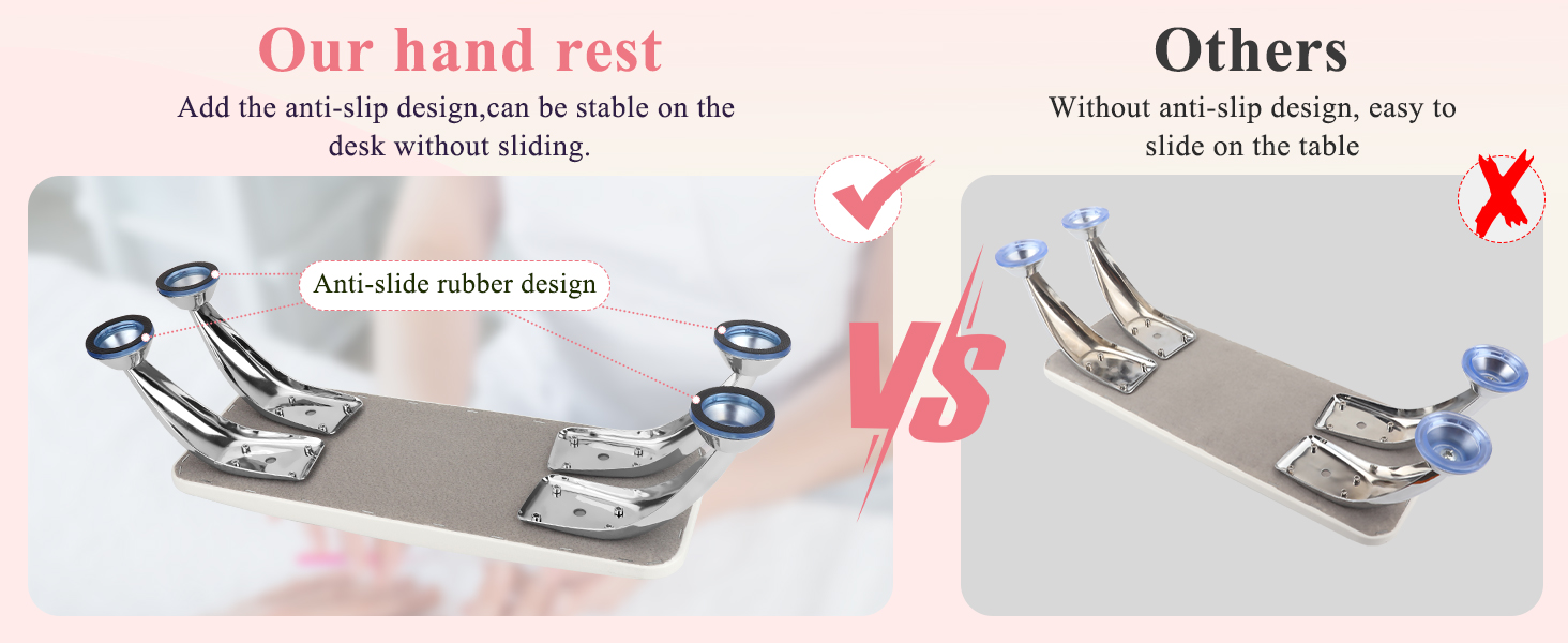 nail arm rest