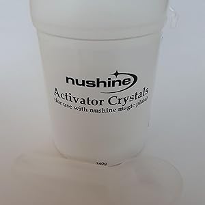 Purchase separately - Activator crystals or washing soda