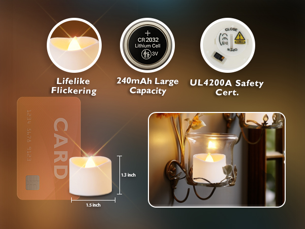 battery tea lights