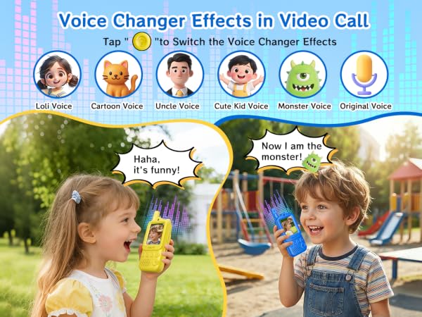 Voice Changer Effects in Video Call