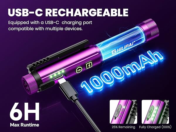 USB-C Rechargeable