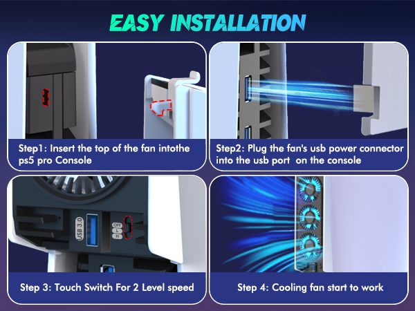 ps5 upgraded cooling fan