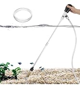 Carefree Fish Aquarium Small Gravel Cleaner 6Ft Hose Fish Tank Water Changer Sand Vacuum Silicone...