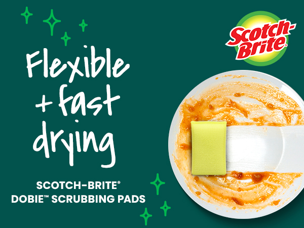 Scotch-Brite Dopbie Scrubbing Pads