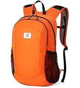 SKYSPER Hiking Backpack Ultralight Packable RFID Travel Daypack Small Nylon Stuff Pack 16L Outdoo...