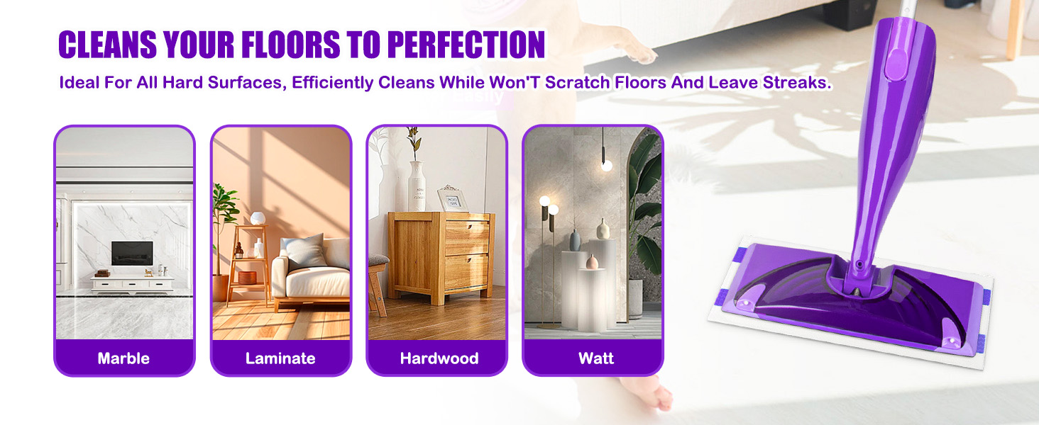 CLEANS YOUR FLOORS TO PERFECTION