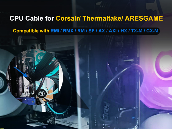  CPU Cable for Corsair