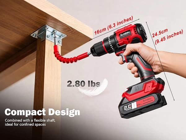 21v cordless hammer drill