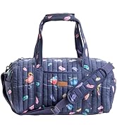 Maison d'Hermine Travel Duffle bag Cotton Quilted bag Overnight Luggage Weekender Business Travel...