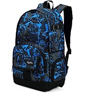 rickyh style School Backpack Travel Bag for Men &amp; Women Lightweight College Back Pack with Laptop...