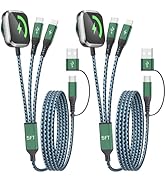 Travel Essentials, Multi Charging Cable for Apple Watch Charger, USBC Cable for iWatch/iPhone 17 ...