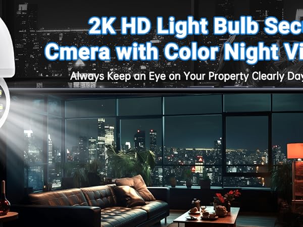 lightbulb security camera