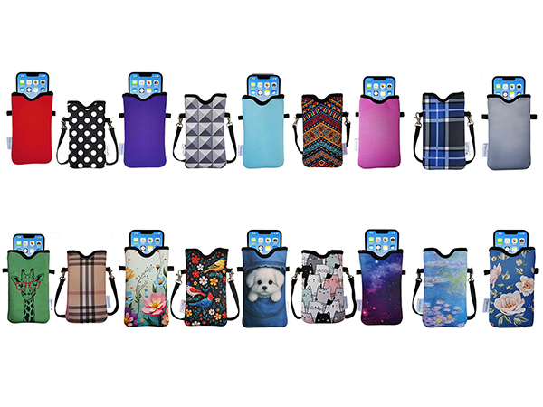 Men Women Cross Body Cell Phone Neck Lanyard Phone Pouch Case Bag