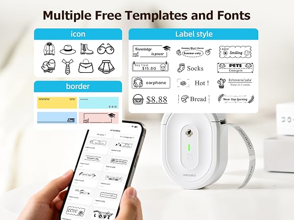 N12 multiple free templates and fonts