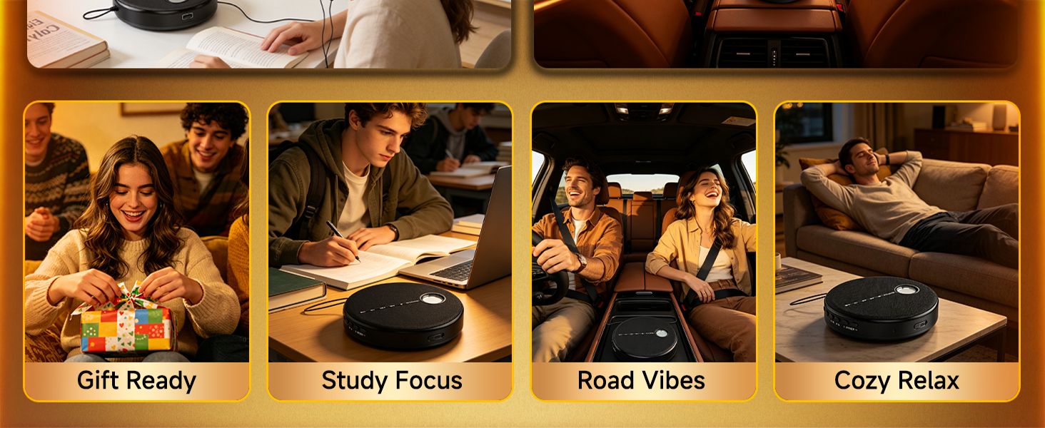 cd player portable for home with bluetooth speaker car walkman music small kpop kids battery mini