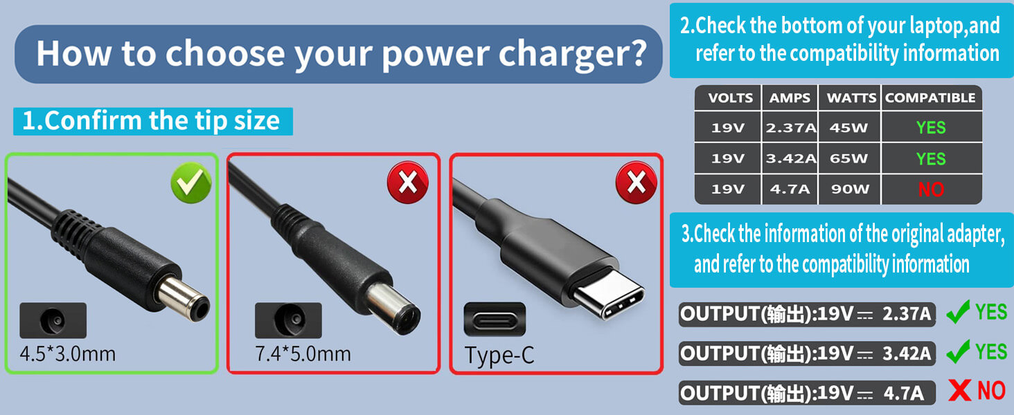 dell laptop power cord
