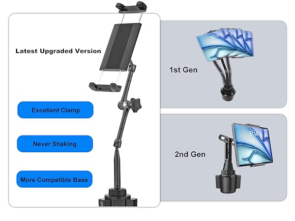 cup holder ipad mount