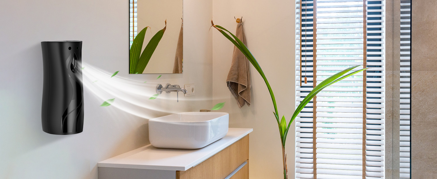 battery bathroom spray air freshener