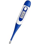 Berrcom Digital Thermometer for Adults,Oral and Underarm Thermometer for Baby and Kids Medical Th...