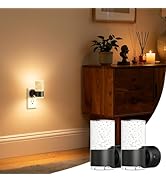 VOLISUN Night Lights Plug into Wall, Dimmable LED Night Light 3 CCT &amp; 5 Brightness Levels, Acryli...