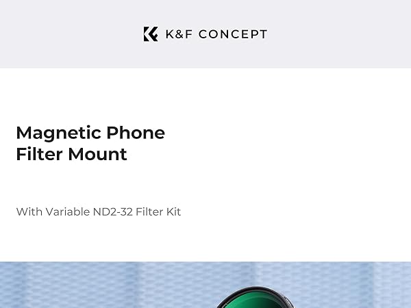 6.1 inch Magnetic Lens Filter Mount Adapter