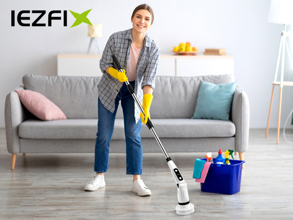 electric cleaning brush household use
