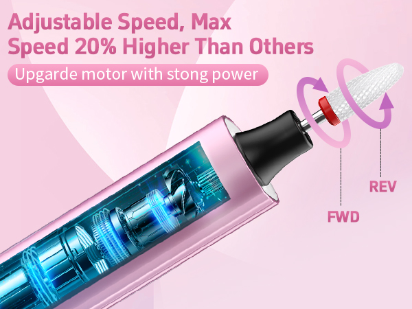 electric nail drill bits electric nail file kit UV nail lamp light nail tools for nail art kit 