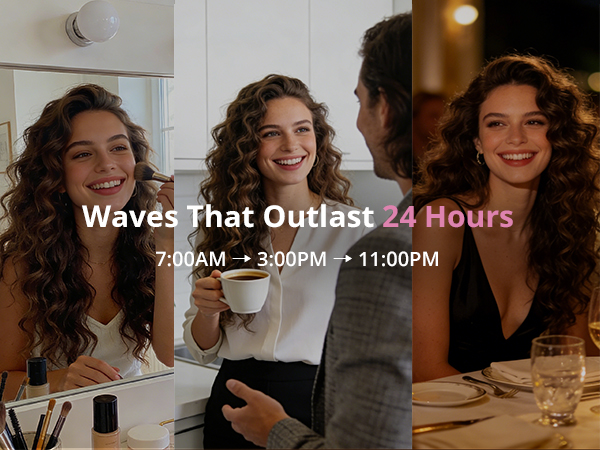 hair crimper for women beach waves