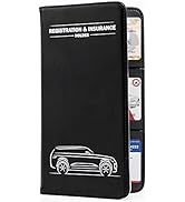CANOPUS Car Registration and Insurance Holder, Car Document Holder, Vehicle Glove Box Organizer, ...