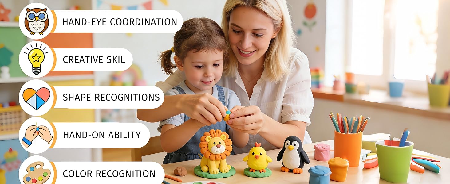 why choose artpar air dry clay kit