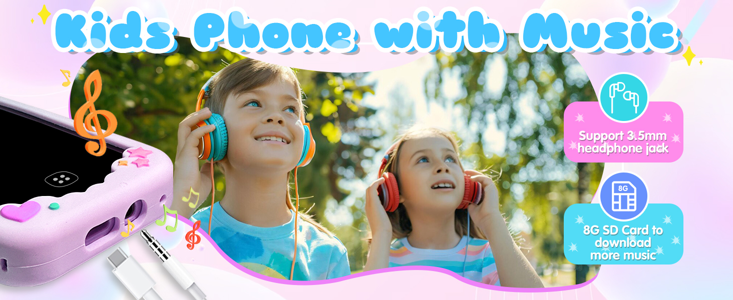 kids phone with music