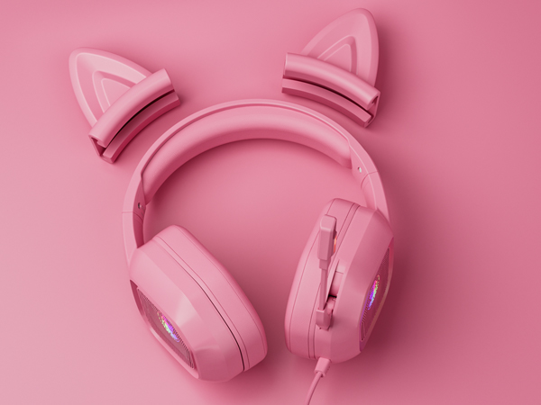 pink ps5 headset