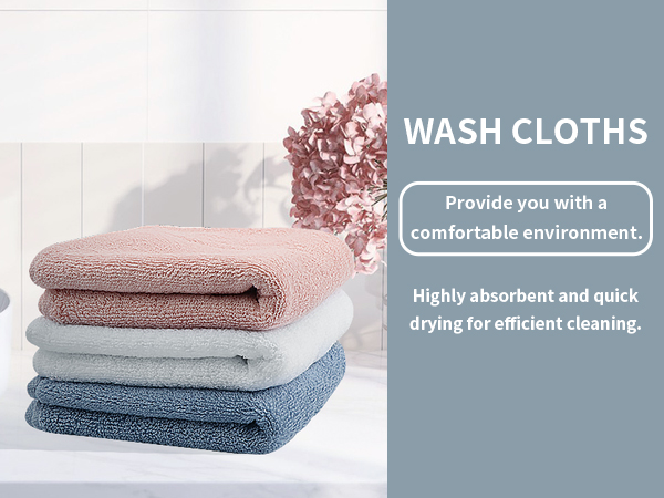 100% Cotton Wash Cloth