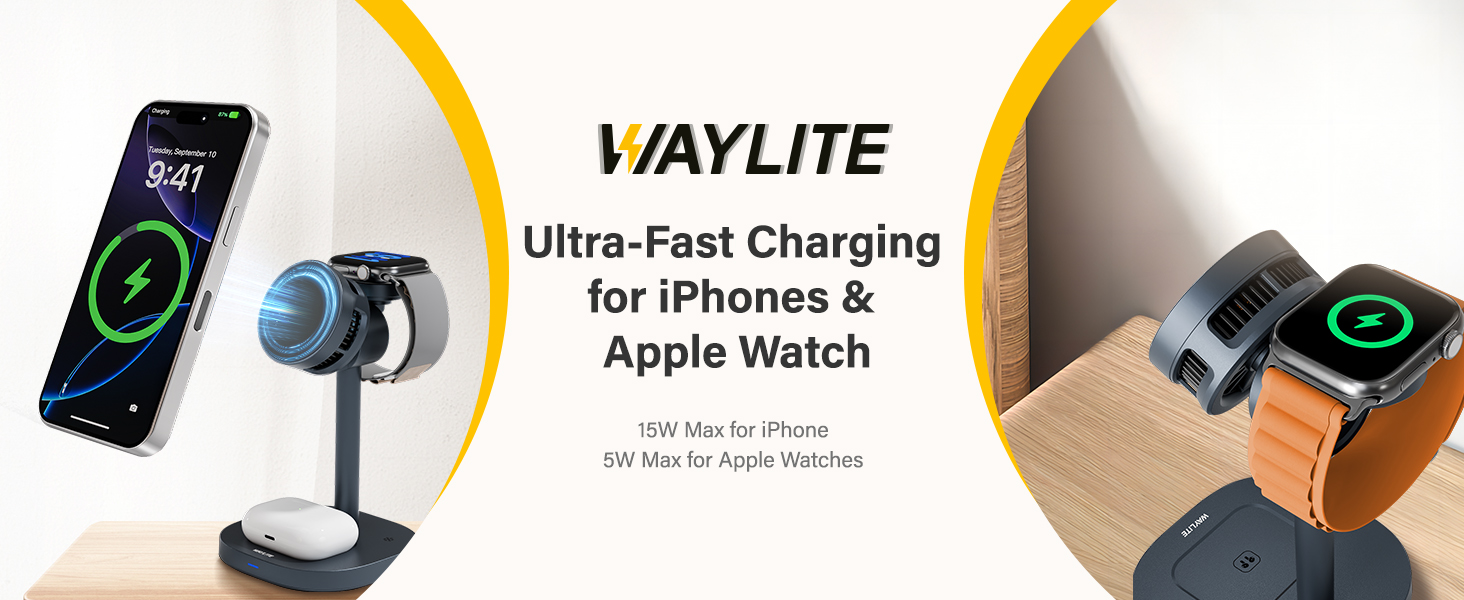 iphone and watch charging station