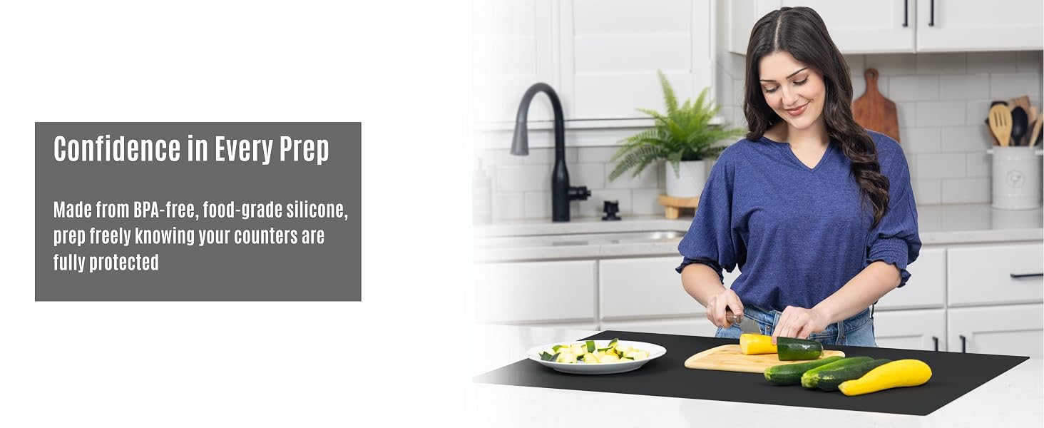 protector mesa silicone place mat silicone mats for resin cooking mat for countertop