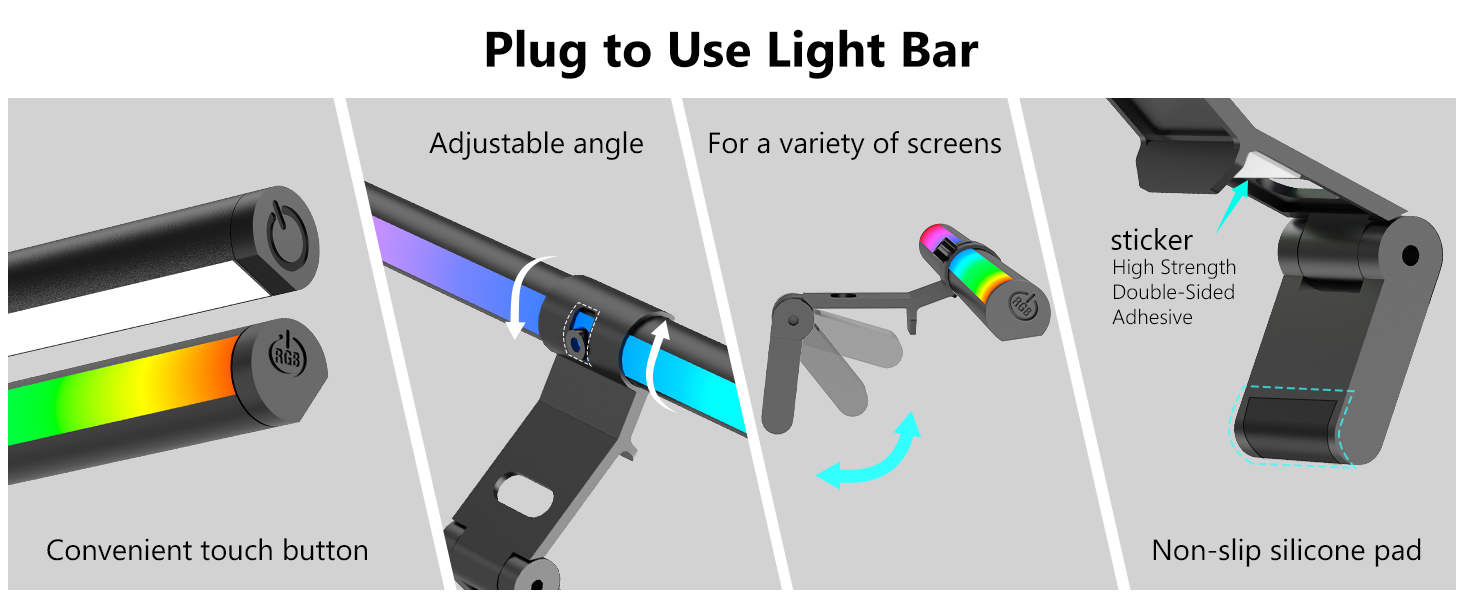 RGB Desk Lamp, Screen Lamp