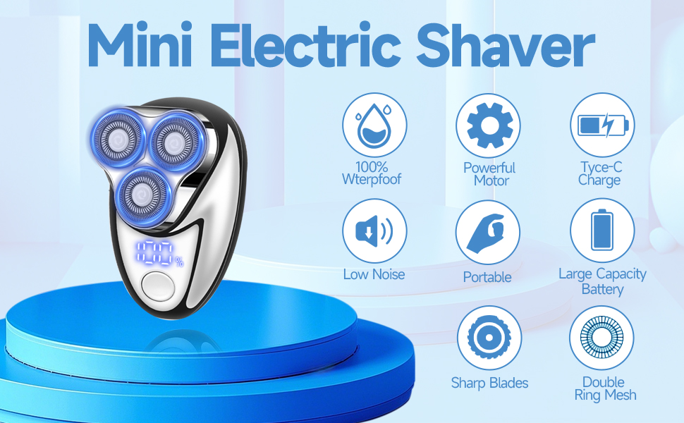 Mini Electric Shaver