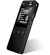 Digital Voice Recorder with Playback,Voice Activated Recording Device,Intelligent Noise Cancel,Ta...
