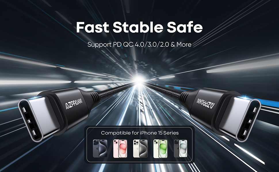 Extra Long Type C Fast Charging Cable