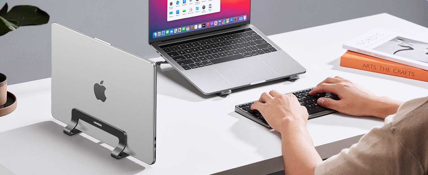 vertical stand for laptop