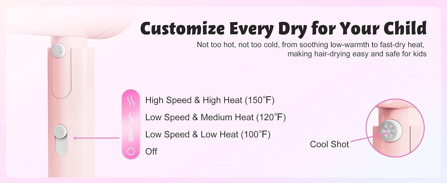 kids blow dryer
