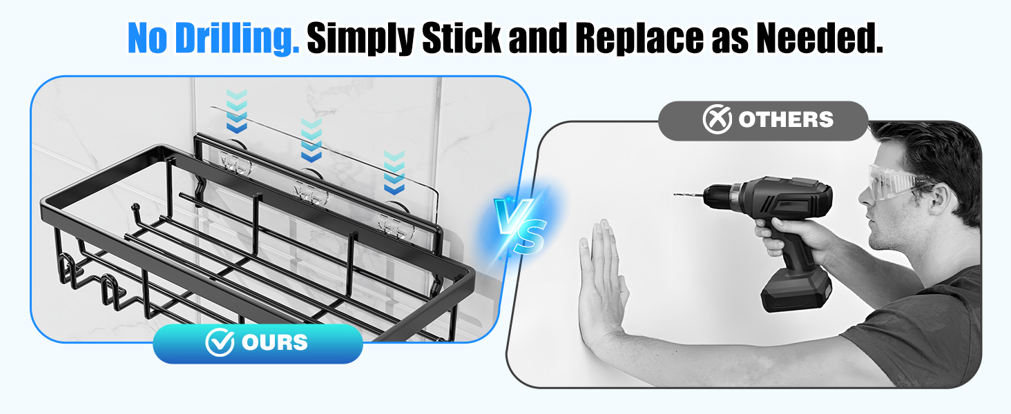 shower adhesive hooks