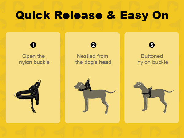 easy walk dog harness
