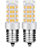 Akynite E17 LED Bulb Dimmable, 5W Microwave Light Bulb Under Hood, 120V Warm White 3000K 400LM, 4...