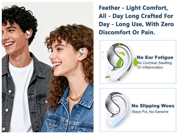 open earbuds