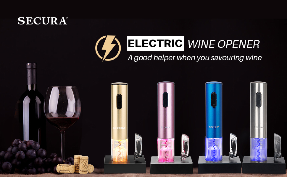 electric wine opener gift set for her wine lover