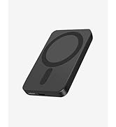 Miady Mini MagSafe-Compatible Portable Charger, 5000mAh 5W Compact Magnetic Power Bank for iPhone...