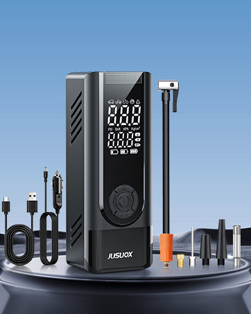 Tire Inflator Portable Air Compressor tire inflator for car tires,bike, Motorcycle, Ball