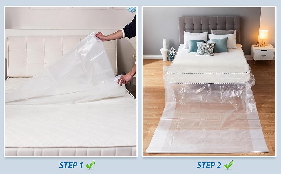 2pk queen mattress bags